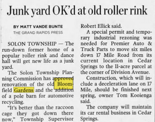 Bloomfield Gardens - Oct 27 2005 Article (newer photo)